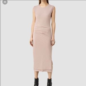 All Saints Gamma Dress - Millennial Pink